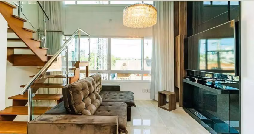 Apartamento duplex de 1 suíte e 2 vagas com churrasqueira no passo da areia!