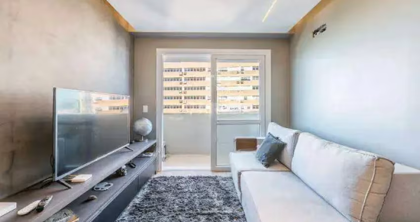 Apartamento mobiliado com 1 dormitório e 1 vaga de garagem no bairro petrópolis!