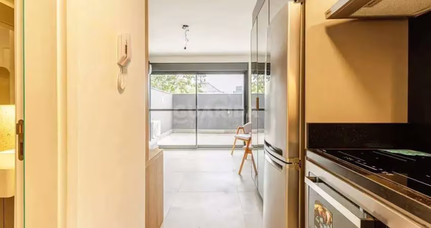 Apartamento garden mobiliado no condomínio skyline – moinhos de vento, porto alegre!