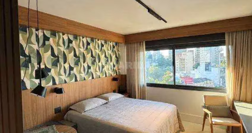 Apartamento mobiliado no condomínio skyline – moinhos de vento, porto alegre!