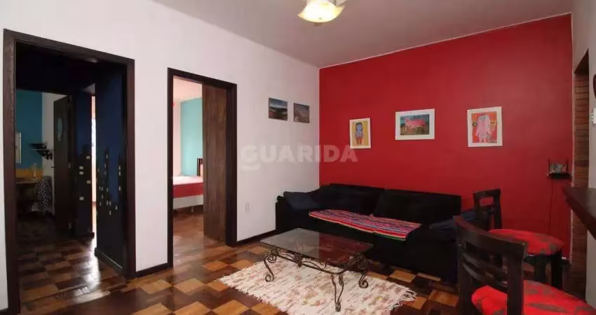 Apartamento mobiliado de 2 dormitórios no bairro petrópolis.