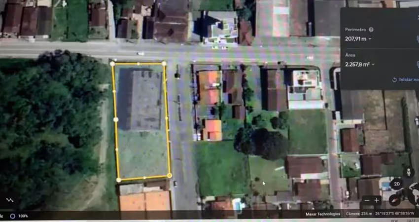 Terreno comercial na região central de são francisco do sul