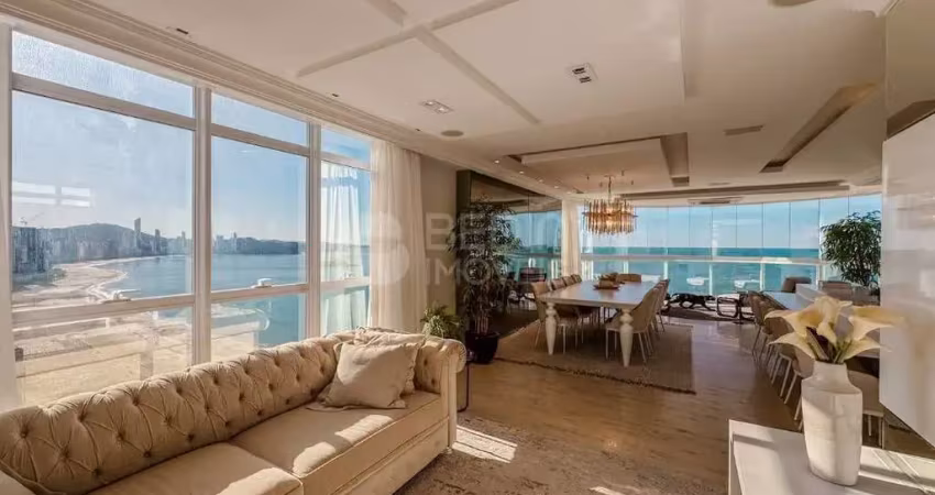 Cobertura duplex 273m² 03 suítes frente mar balneário camboriú