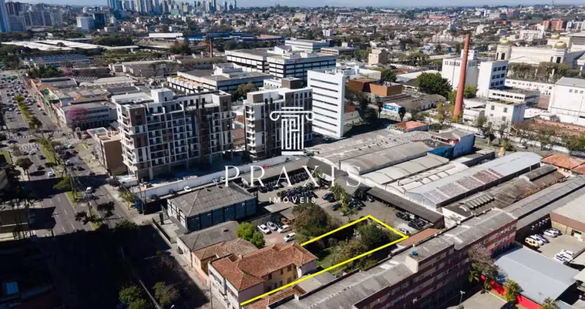 Terreno comercial à venda na Avenida Silva Jardim, Centro, Curitiba