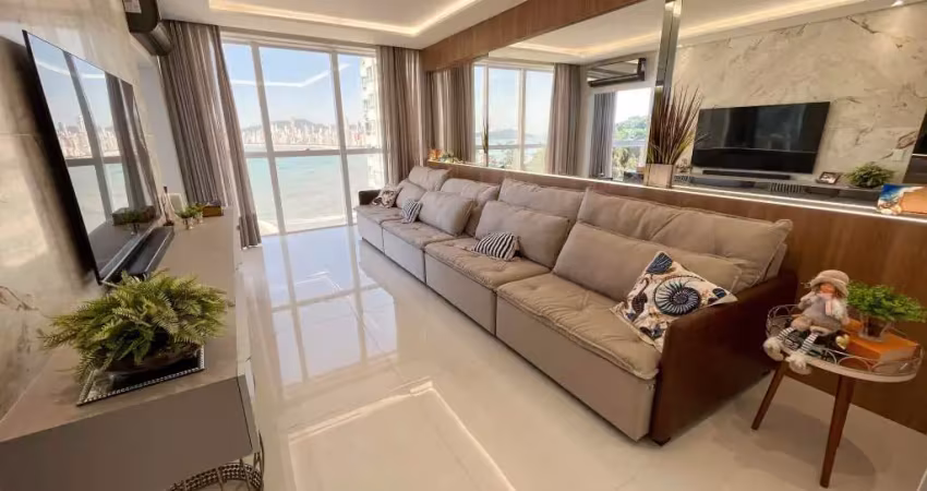 APARTAMENTO VISTA MAR - FINAMENTE MOBILIADO - 4 SUÍTES - 3 VAGAS - ÁREA DE LAZER COMPLETA