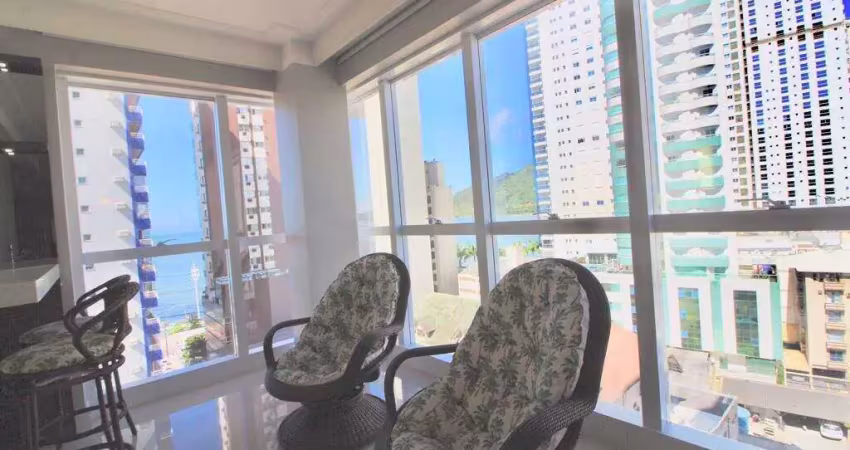 Apartamento quadra mar com 3 dormitórios, 3 vagas, 136 m² - venda por r$ 2.480.000 ou aluguel por r$ 9.000/mês - barra sul - balneário camboriú/sc