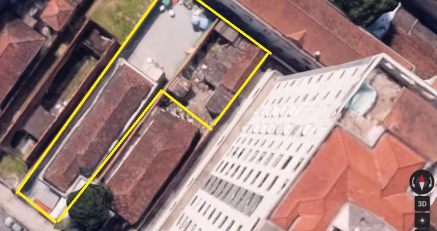 Terreno comercial à venda no Estuário, Santos 