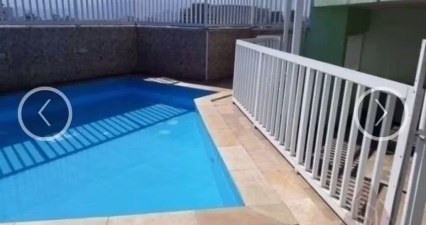 Cobertura com 3 quartos para alugar na Vila Mathias, Santos 