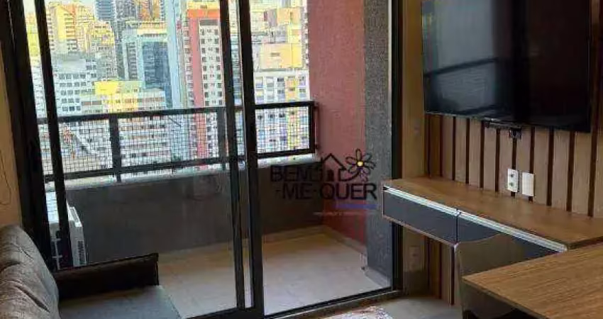 Studio com 1 dormitório, 33 m² - venda por r$ 650.000,00 ou aluguel por r$ 4.111,69 - consolação - são paulo/sp