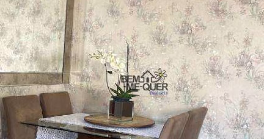 Apartamento com 3 dormitórios para alugar, 58 m² por R$ 3.327,48/mês - City América - São Paulo/SP