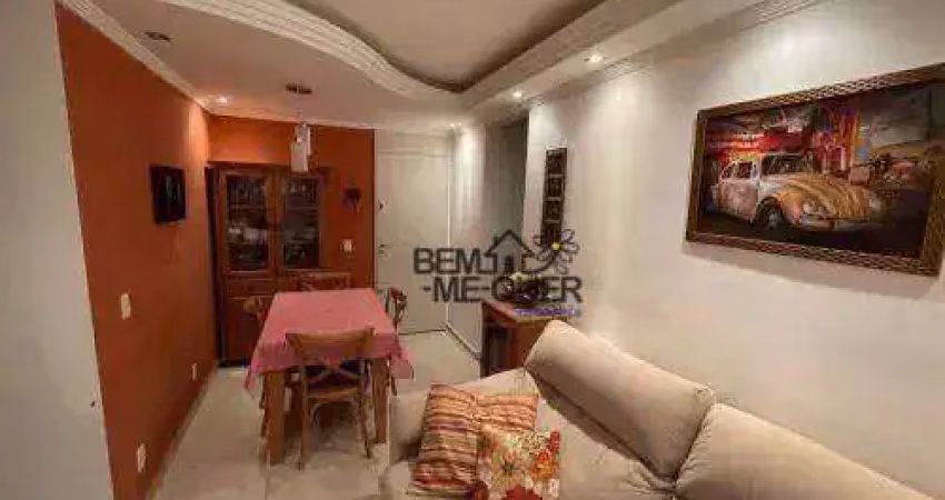 Apartamento com 2 dormitórios mobiliado à venda, 44 m² por r$ 350.000 - jardim íris - são paulo/sp