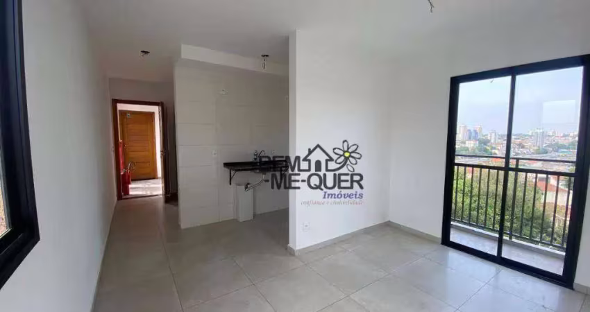 Apartamento novo - villagio mirantecom 2 dormitórios à venda, 47 m² por r$ 345.000 - vila jaguara - são paulo/sp