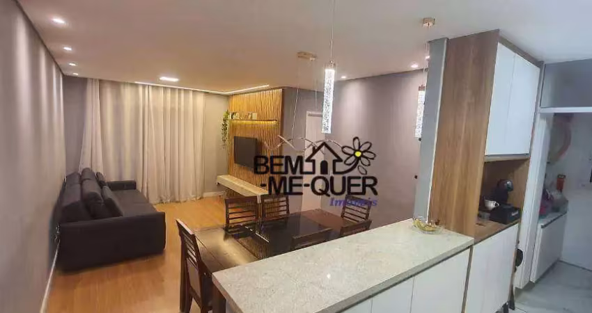Apartamento com 3 dormitórios à venda, 80 m² por r$ 580.000,00 - condomínio alphaview - barueri/sp