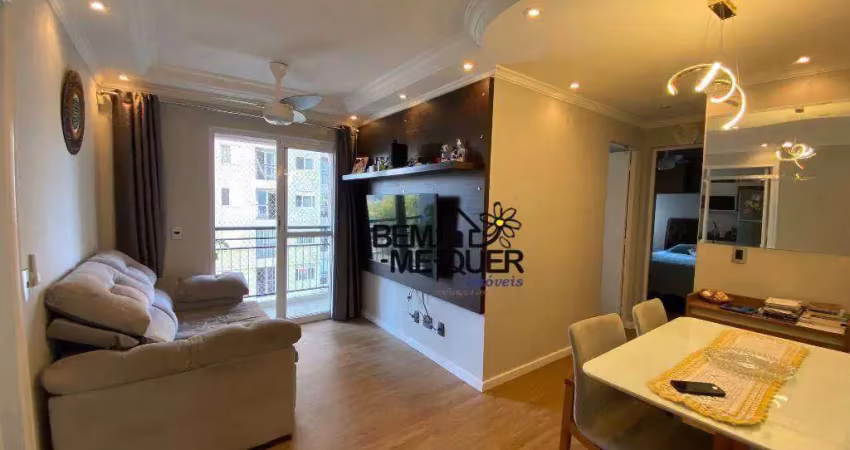 Apartamento com 2 dormitórios, sendo 1 suíte  à venda, 54 m² por r$ 410.000 - parque maria domitila - são paulo/sp