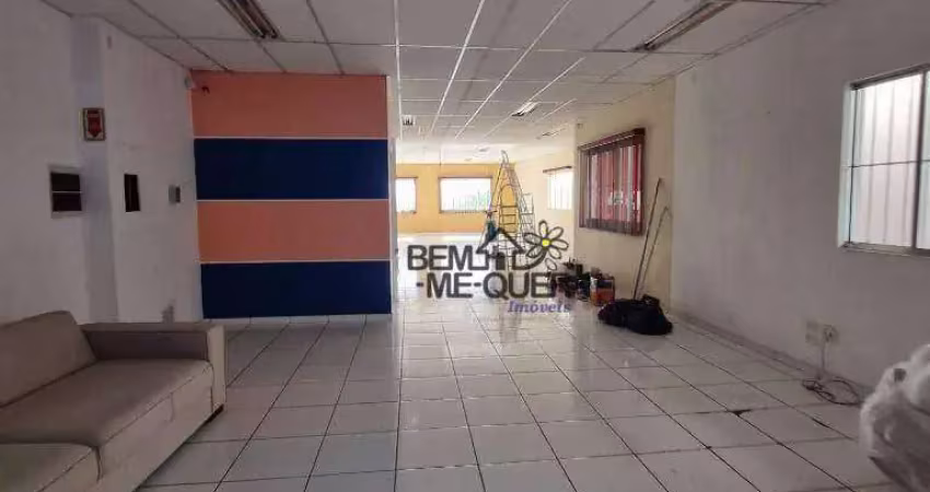 Salão para alugar, 200 m² por r$ 7.100,00/mês - parque são domingos - são paulo/sp