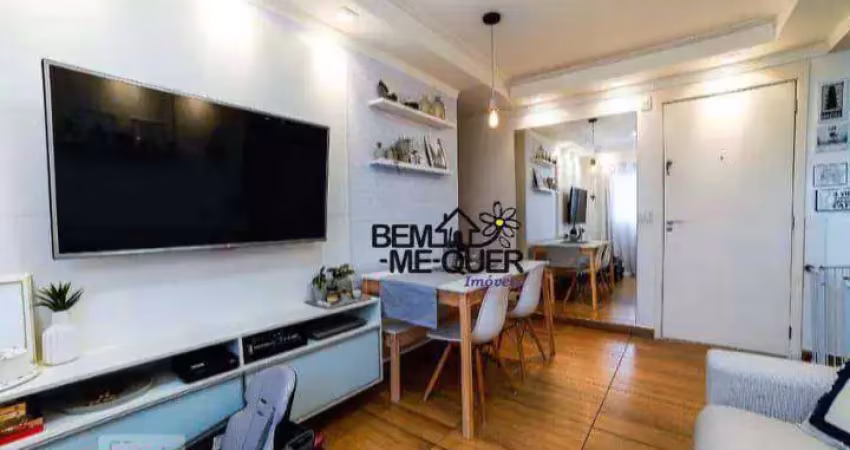 Apartamento com 2 dormitórios à venda, 45 m² por r$ 290.000,00 - jardim modelo - são paulo/sp