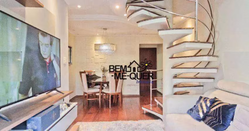Cobertura com 2 dormitórios à venda, 162 m² por r$ 915.000,00 - pirituba - são paulo/sp