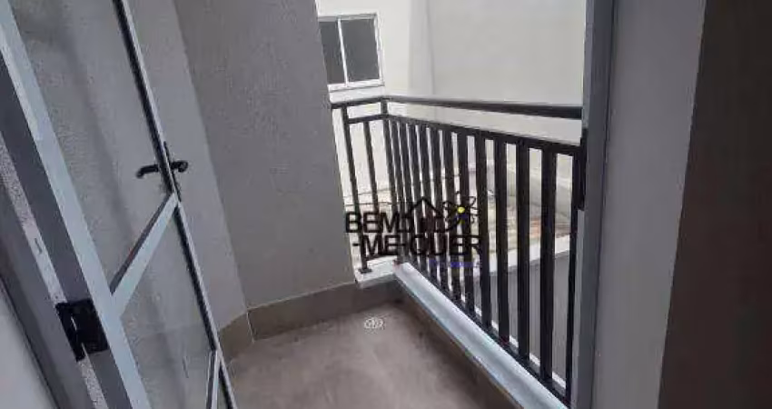 Excelente apto de 42 metros com 2 quartos e 1 vaga fixa novo - vila clarice