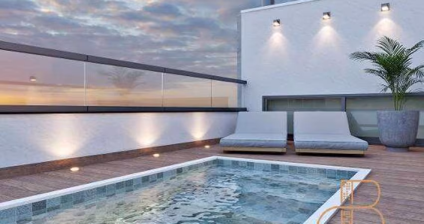 EM CONSTRUÇÃO - Apartamento com 02 dormitórios no Tabuleiro/Camboriú