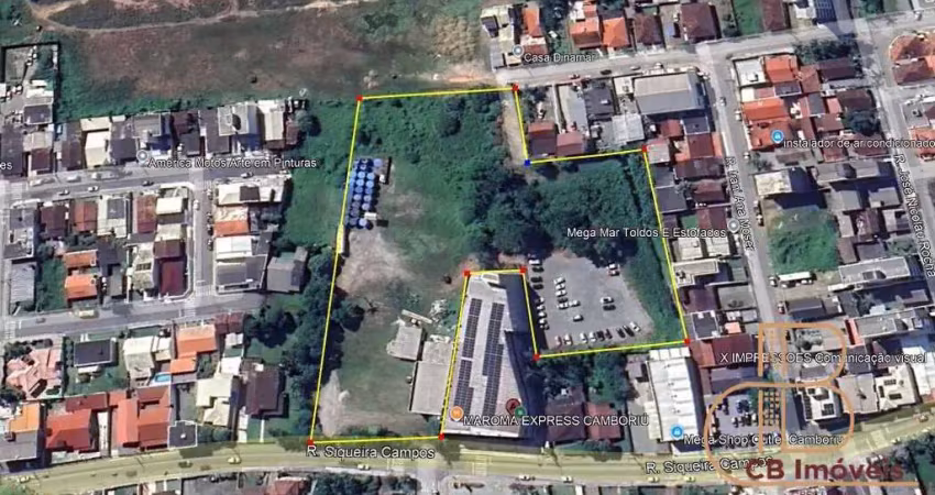 Locação - amplo terreno de 15.500m² no centro de camboriú