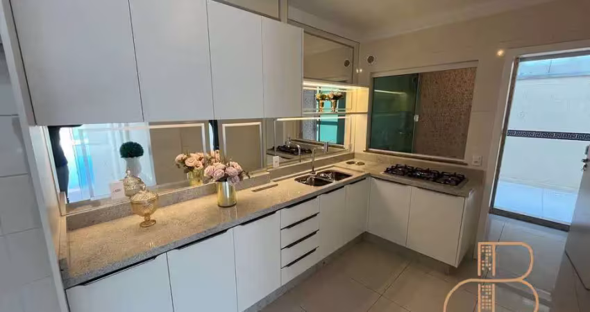 Locação - amplo apartamento diferenciado, 1 suíte + 1 dormitório e 2 vagas