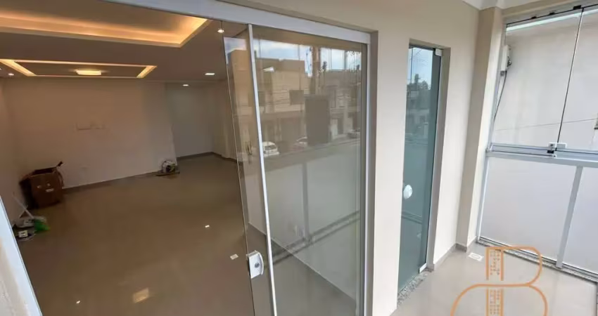 Locação - apartamento 1 suíte + 1 dormitório, sacada, 1 vaga, são francisco