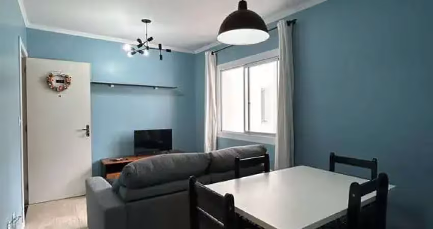 Locação - apartamento 01 dormitório, mobiliado, prédio com área de lazer