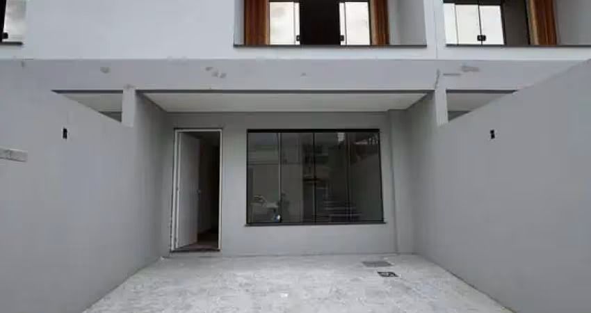 Em construção - sobrado geminado com 02 suítes + lavabo, bairro rio pequeno