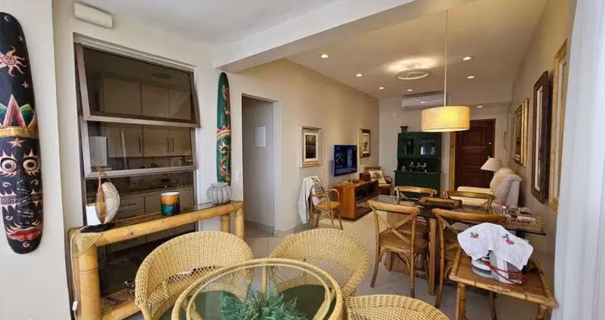 Barra da Tijuca. Barramares. Flat. 52m². Salão Integrado à Varanda e Vaga de Garagem.