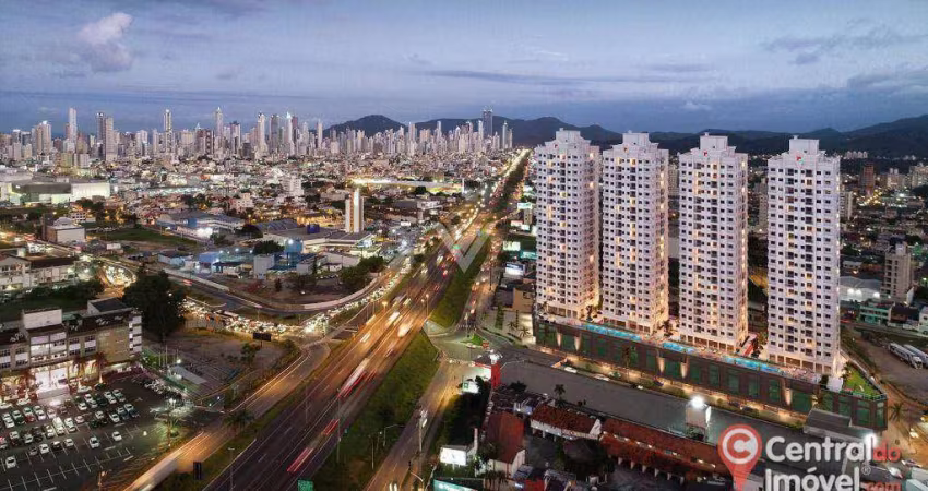 Apartamento com 2 dormitórios sendo 1 suíte com 68,06 m² à venda por 900.000,00 - Monte Alegre - Camboriú/SC