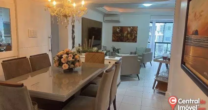 Apto na quadra mar, todo mobiliado, 3 quartos, sendo 01 suite por r$ 7.000,00