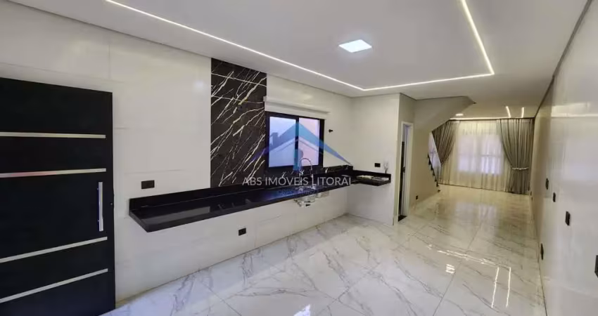 Casa com 3 quartos, balneário maracanã, praia grande - r$ 1.15 mi, cod: 5215