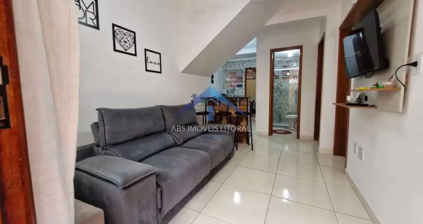 Casa com 2 quartos, balneário maracanã, praia grande - r$ 260 mil, cod: 5252