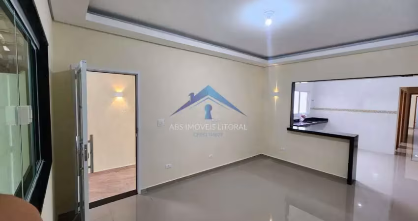 Casa nova à venda 2 quartos, maracanã, praia grande - sp