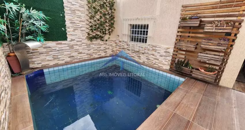 Casa com 2 quartos, caiçara, praia grande - r$ 565 mil, cod: 5306