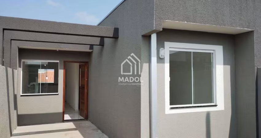 Casa com 2 quartos, 50 m², à venda por R$ 270.000 - Rua Paulina Leuzinski