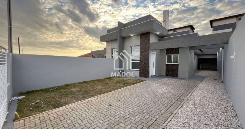 Casa com 03 quartos à venda na rua jorge jarski, cará-cará - ponta grossa/pr