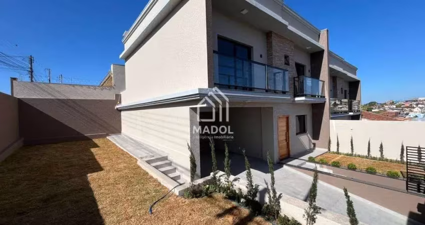 Sobrado à venda no jardim carvalhoo, com 3 suítes, 2 vagas e 269m² - r$ 769.500