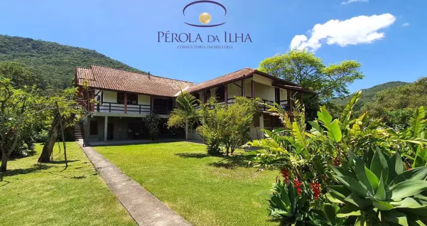 Sítio de luxo em ratones: 4 quartos, 4 vagas, 7.152 m² - venda em florianópolis-sc