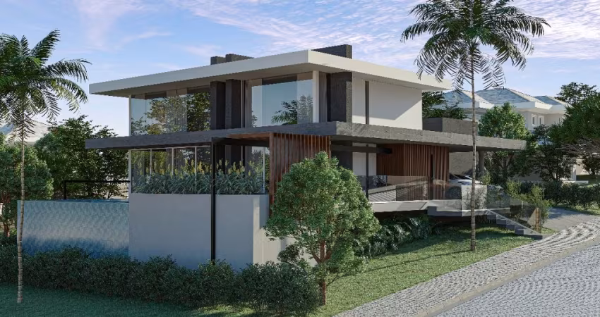 Casa de Alto Padrão em Condomínio Exclusivo na Cachoeira do Bom Jesus, Florianópolis