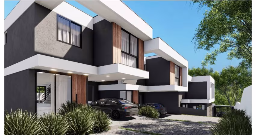 Descubra o paraíso de Villa ARUÁ, onde viver bem e com tranquilidade é uma realidade! Com três casas de alto padrão arquitetônico e construtivo