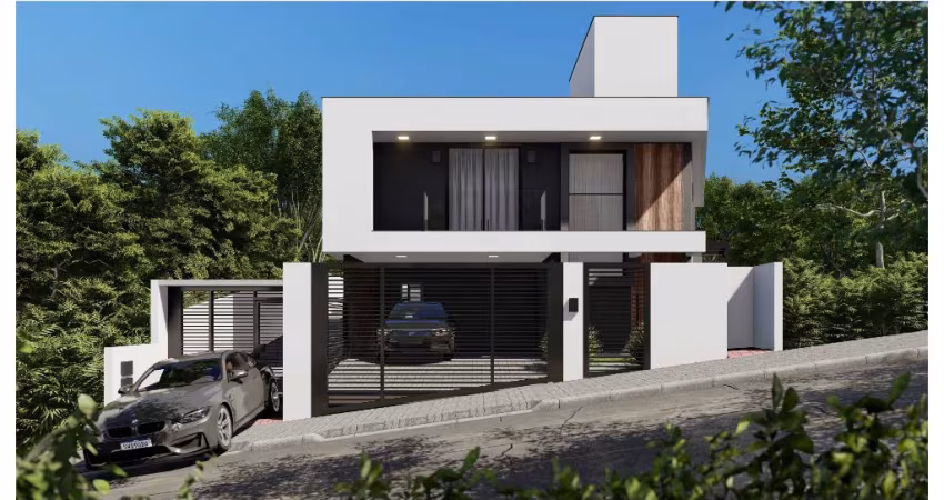 Descubra o paraíso de Villa ARUÁ, onde viver bem e com tranquilidade é uma realidade! Com três casas de alto padrão arquitetônico e construtivo