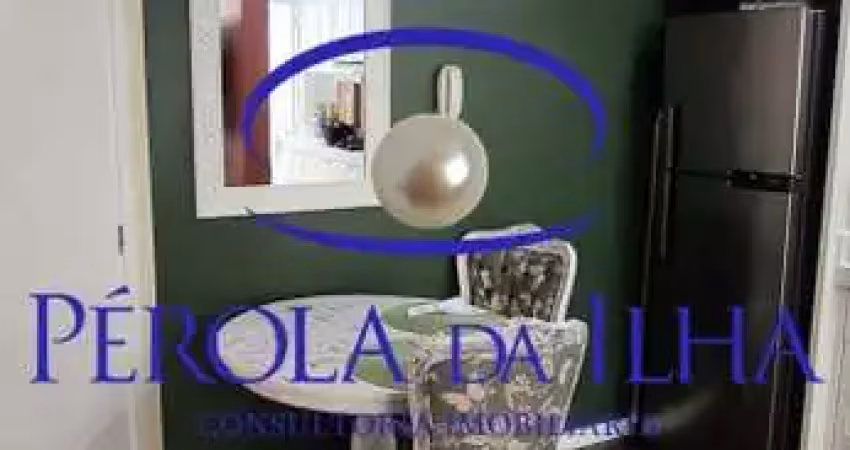 Apartamento à venda em canasvieiras, florianópolis-sc: 2 quartos, 2 salas, 1 banheiro, 1 vaga e 60,18m² de área