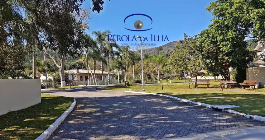 Terreno em condomínio de luxo em florianópolis-sc  417m²  vargem pequena  oportunidade única!