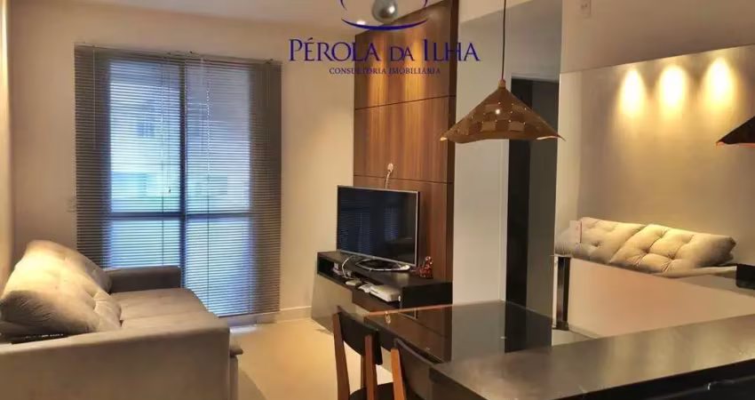 Apartamento à venda em florianópolis-sc, no bairro itacorubi: 2 quartos, 1 suíte, 2 salas, 2 banheiros, 1 vaga de garagem, 65m² de área.