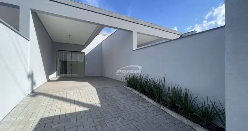 Casa geminada com 2 quartos sendo 1 suíte e com ótimo acabamento, próximo a blumenau, no bairro figueira em gaspar!