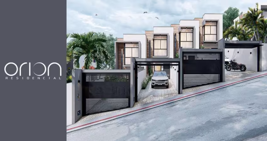 Belíssimo sobrado triplex, com 3 dormitórios sendo 1 suíte, área de festas e piscina, no bairro escola agrícola em blumenau!