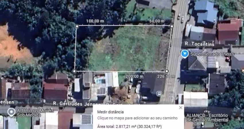Terreno à venda no Belchior Alto, Gaspar 