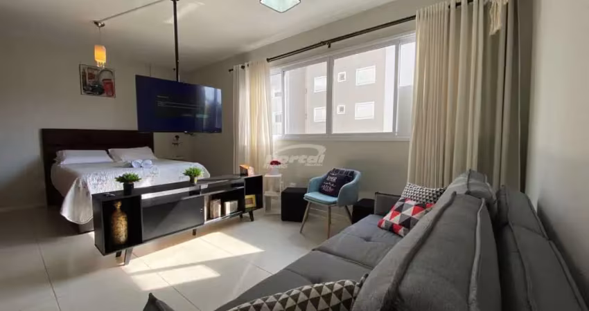 Apartamento tipo loft mobiliado disponível para venda no bairro velha ao lado do forum, blumenau/sc.