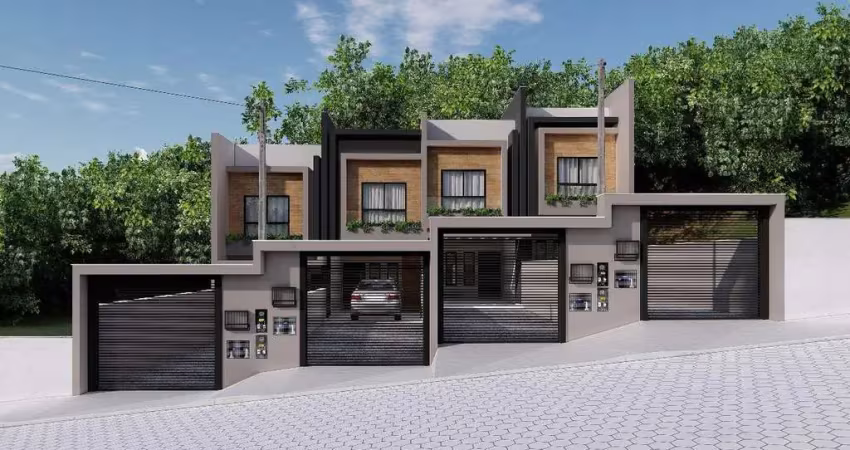 Lançamento exclusivo – sobrado moderno com excelente padrão de acabamento- bairro tribess